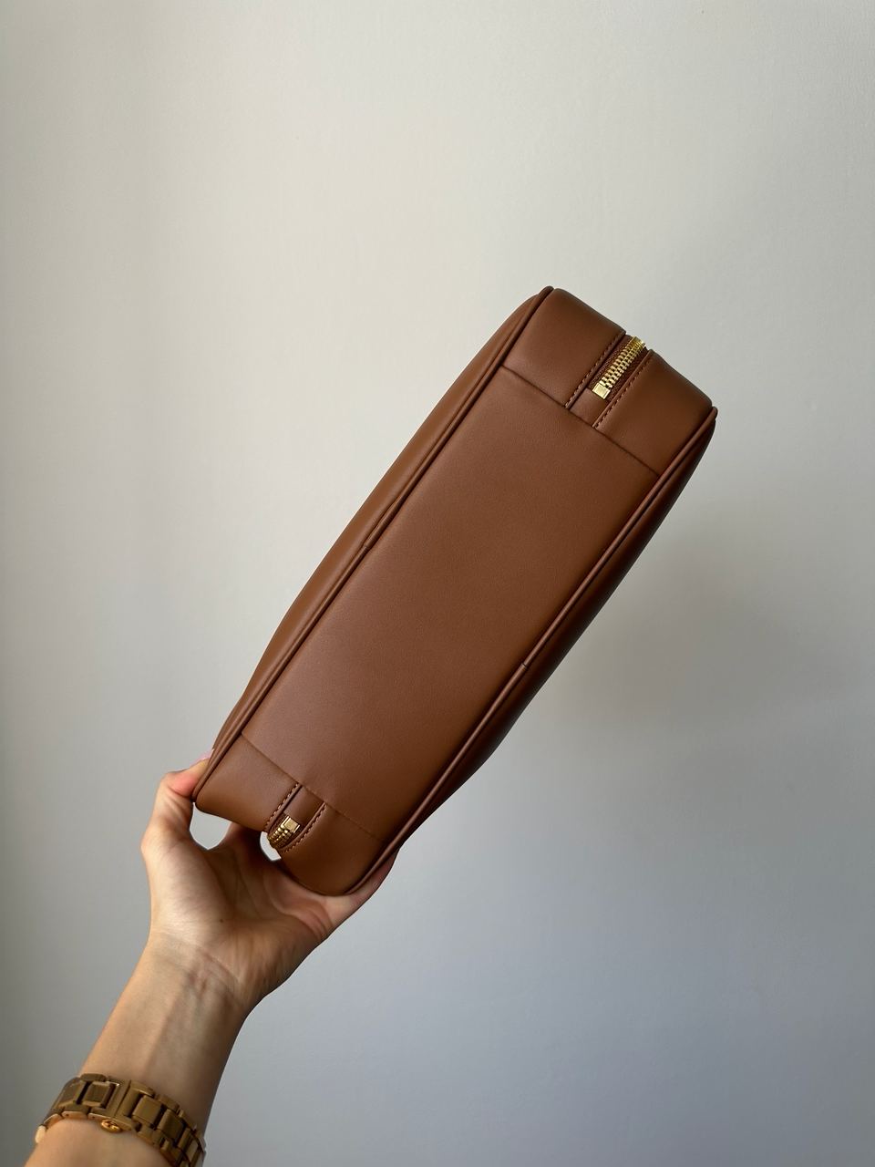 Miu Miu Brown Leather Beau Top-Handle Bag - 6