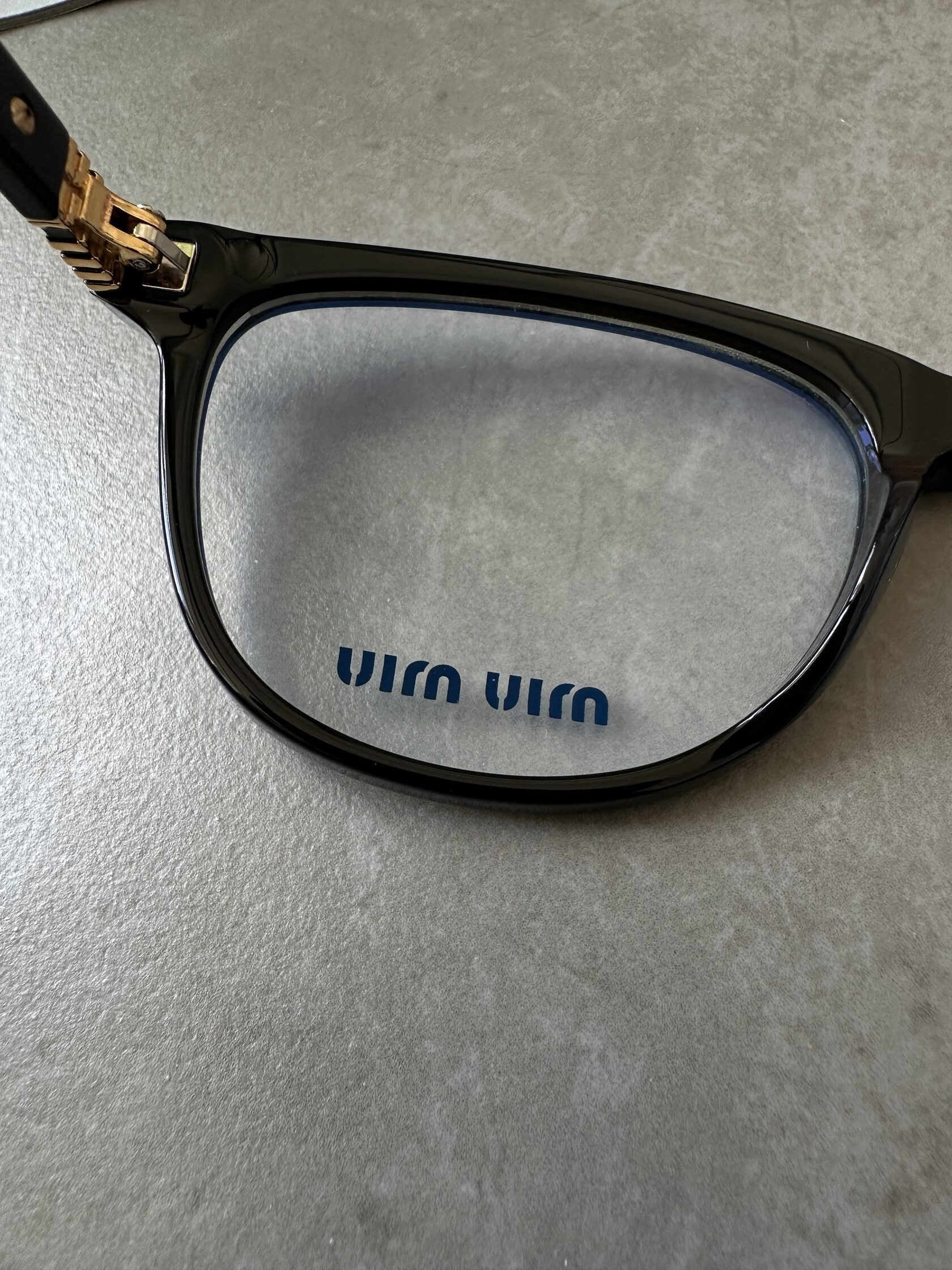 Miu Miu Clear/Black SMU 01WV 1AB-101 - 12