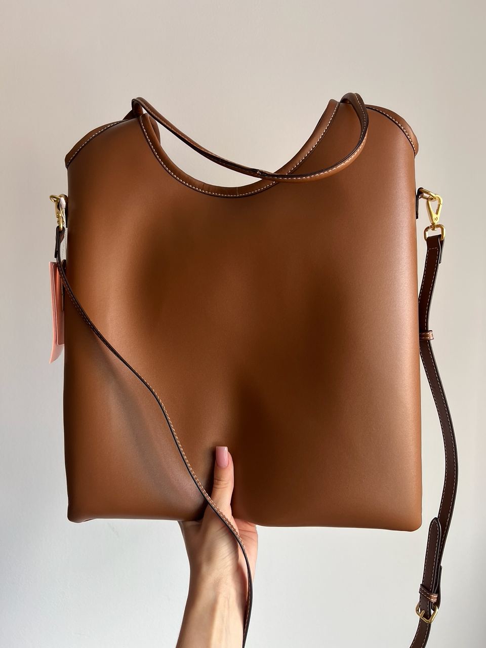 Miu Miu Ivy Leather Bag Brown - 3