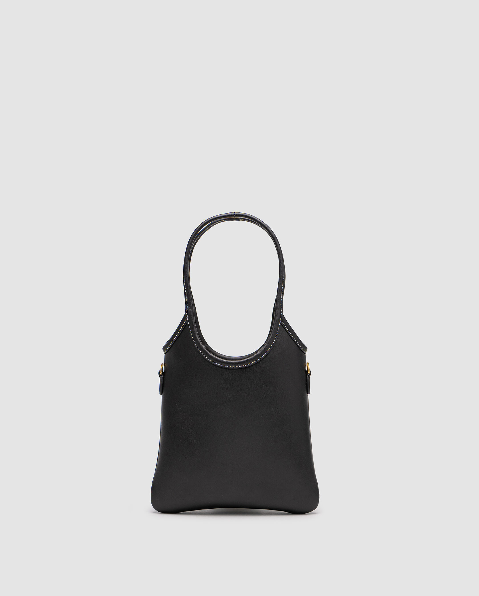 Miu Miu Ivy Leather Mini Bag Black - 6