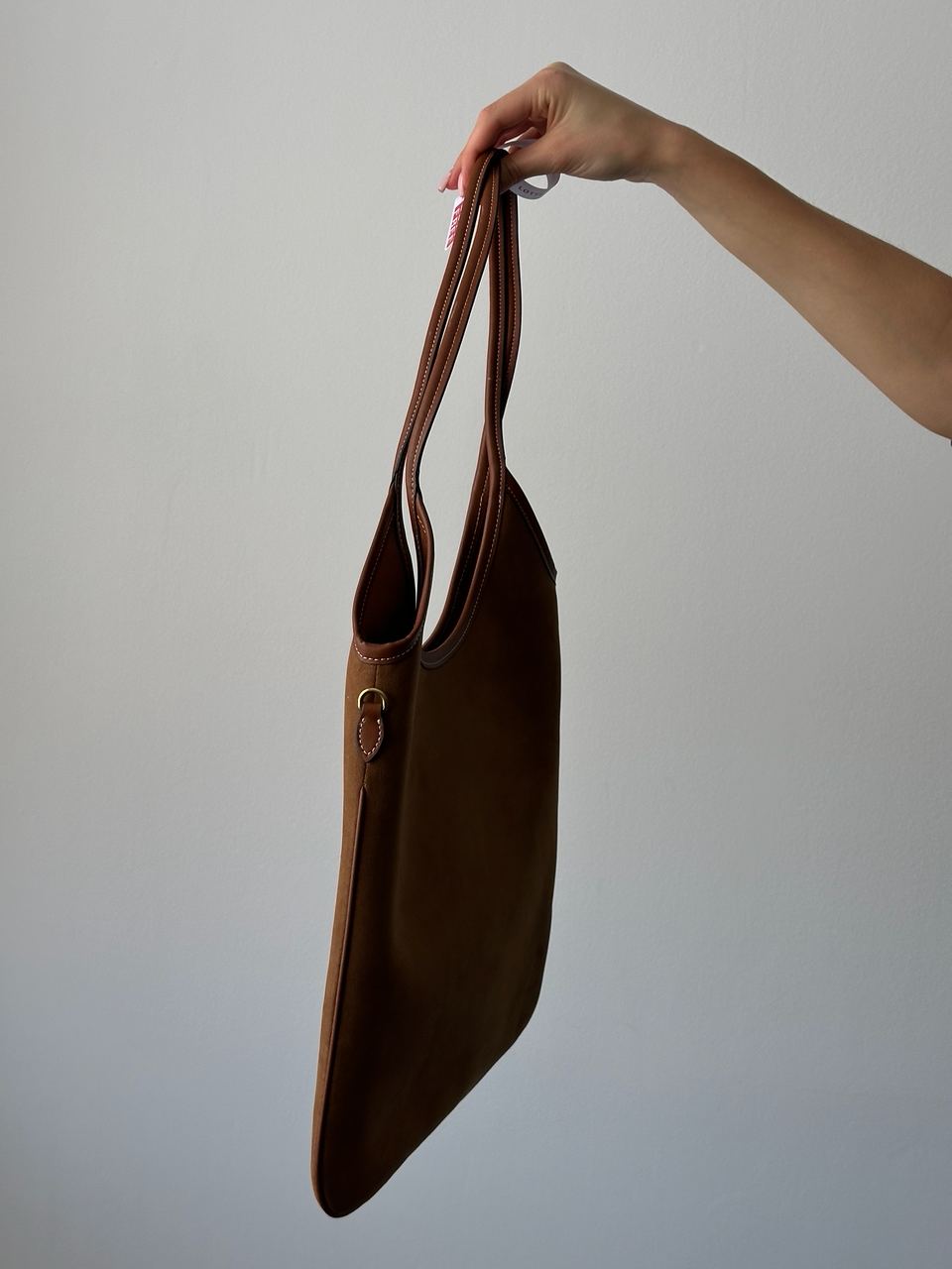 Miu Miu Ivy Suede Bag Brown - 2