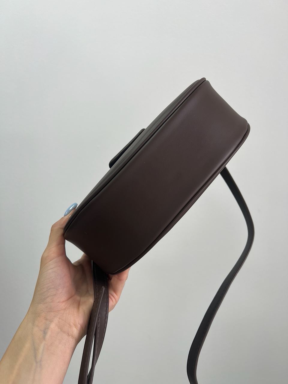 Miu Miu Leather Hobo Bag Brown - 11