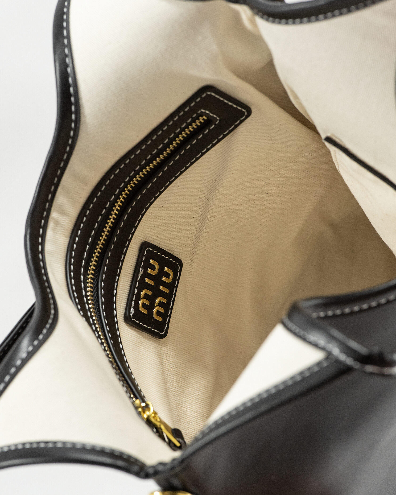 Miu Miu Medium Hobo Bag in Black Leather - 11