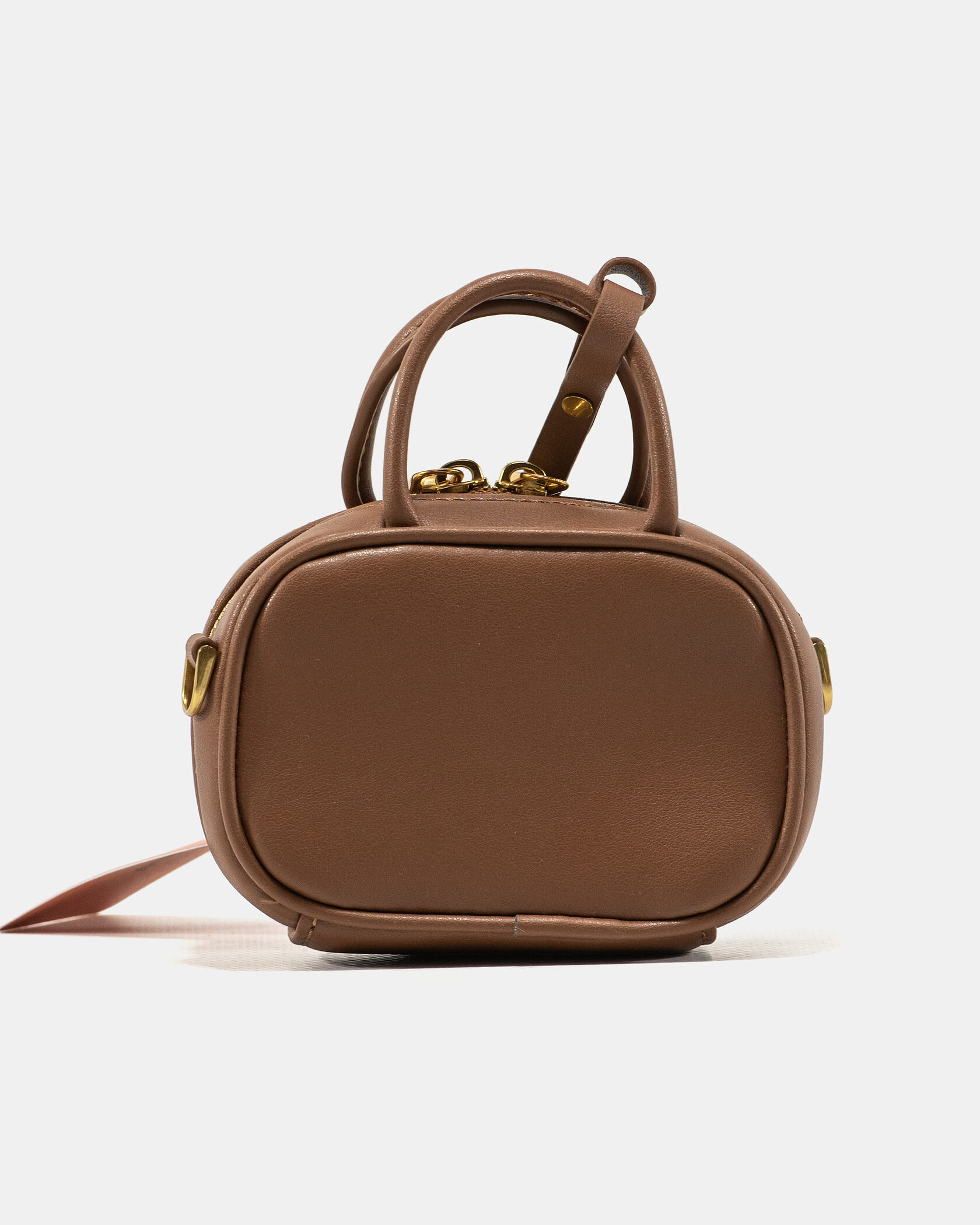 Miu Miu Micro Arcadie Bag in Cognac/Brown Leather - 5