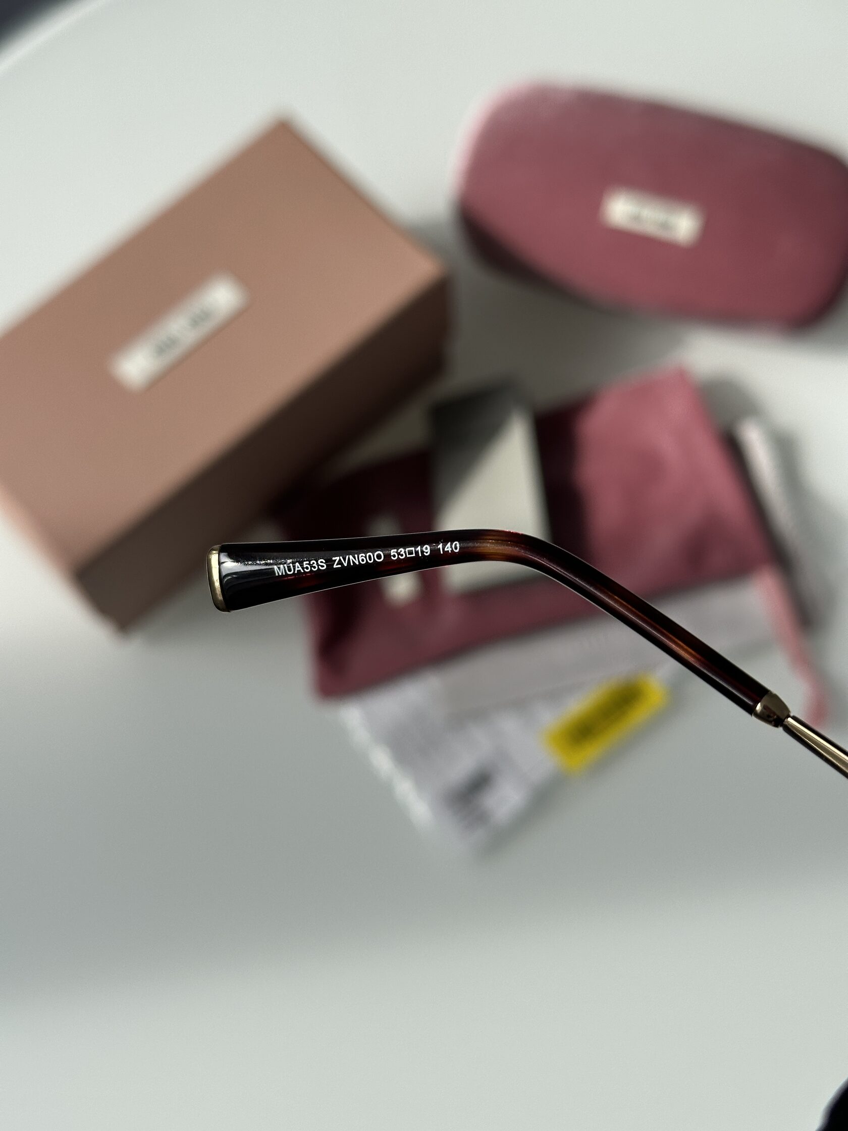 Miu Miu MUA53S ZVN60O Brown/Gold - 12