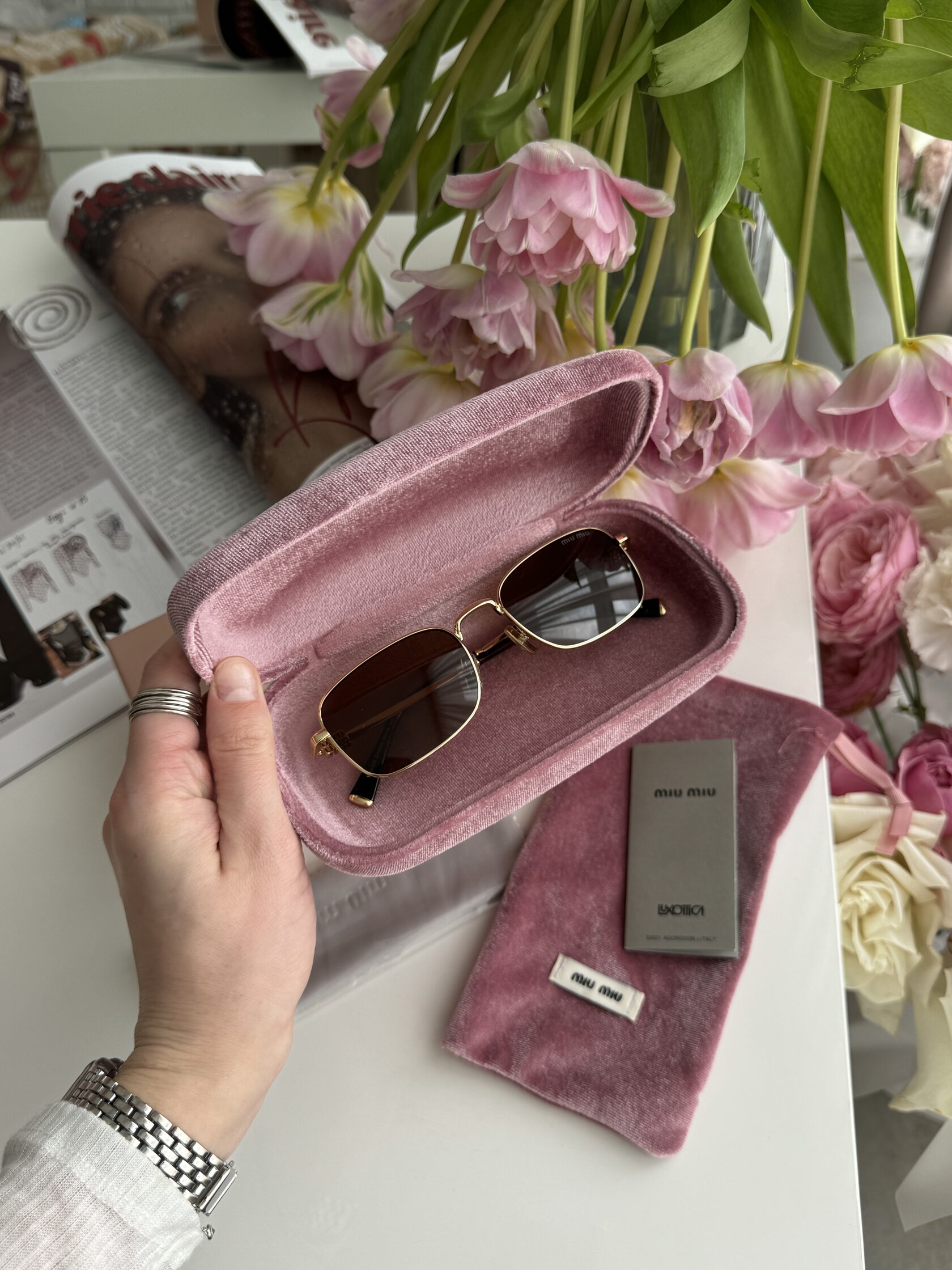 Miu Miu MUA53S ZVN60O Brown/Gold - 2