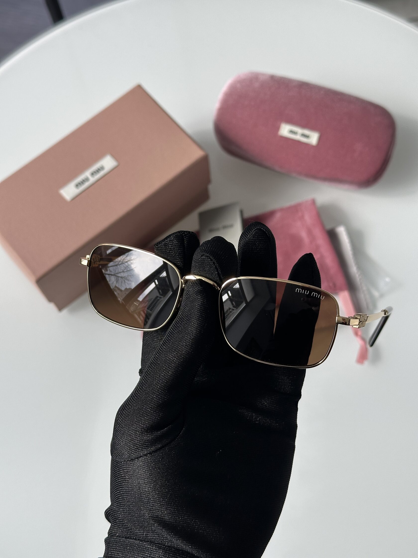 Miu Miu MUA53S ZVN60O Brown/Gold - 4