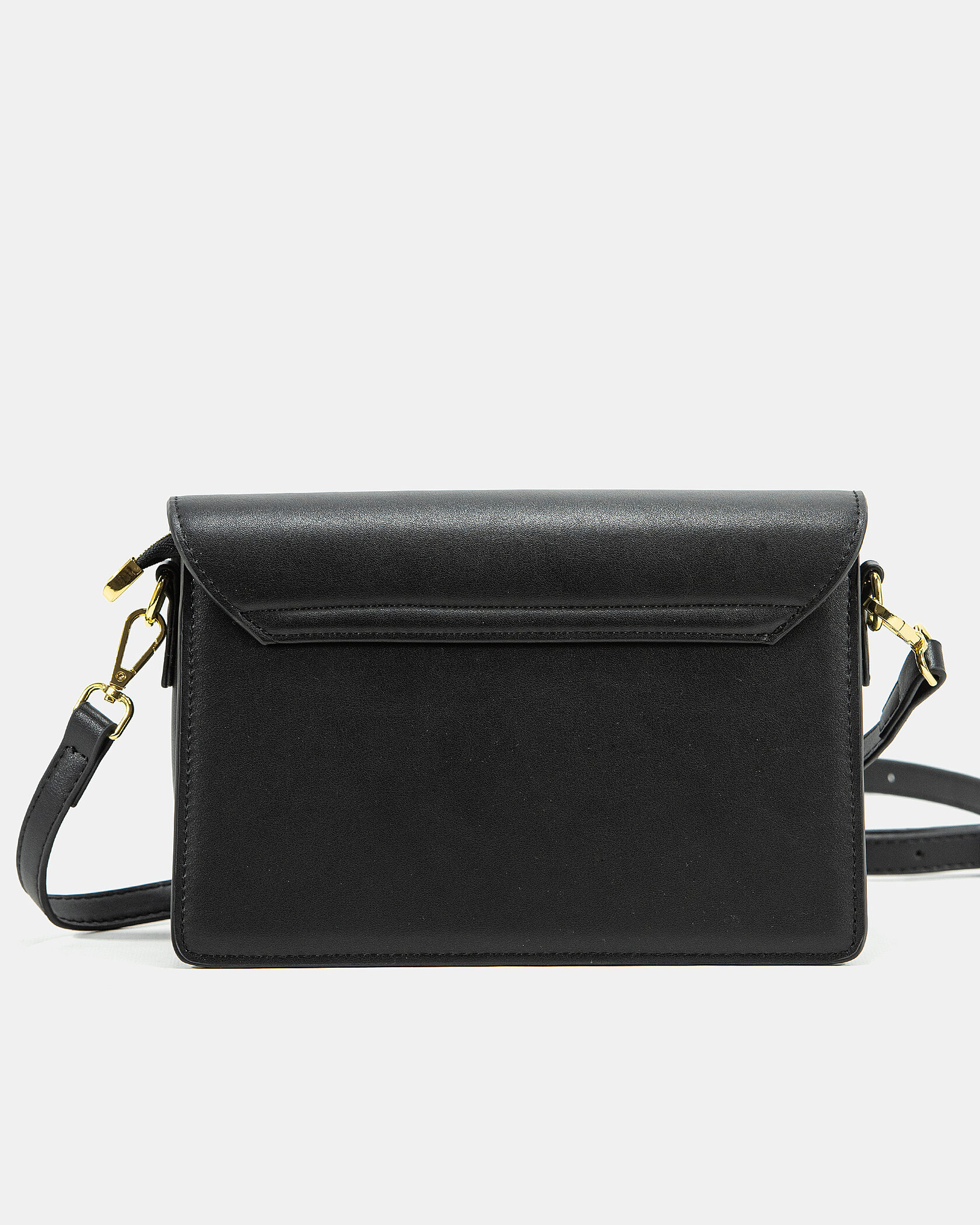 Miu Miu Shoulder Leather Bag Black - 9