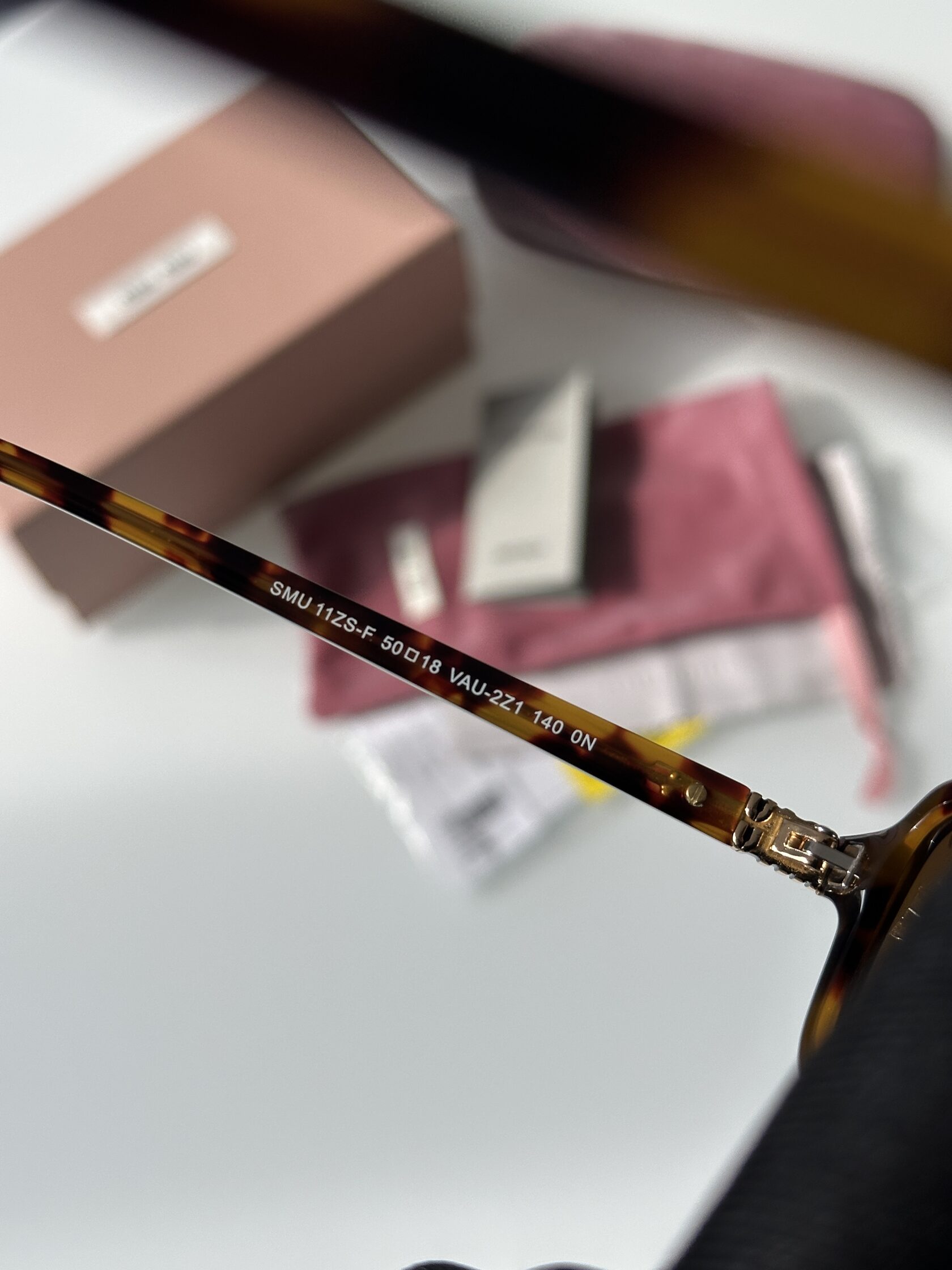 Miu Miu SMU 11ZS-F VAU-2Z1 Leo/Brown - 18