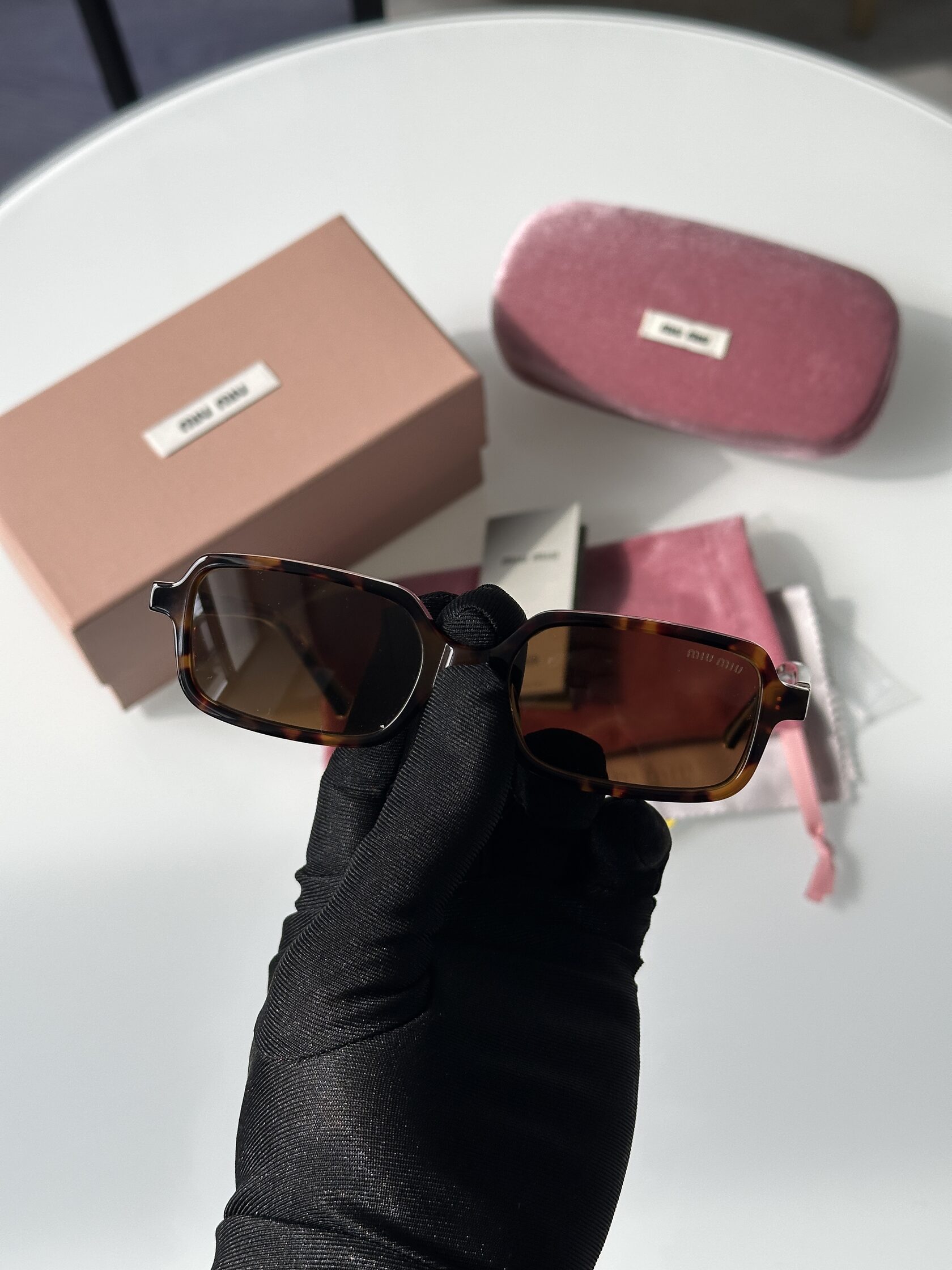 Miu Miu SMU 11ZS-F VAU-2Z1 Leo/Brown - 9