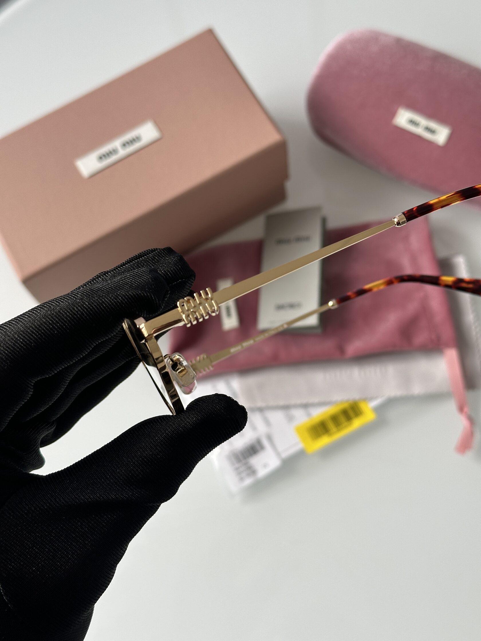 Miu Miu SMU56ZS 2VN-50K Gold - 13