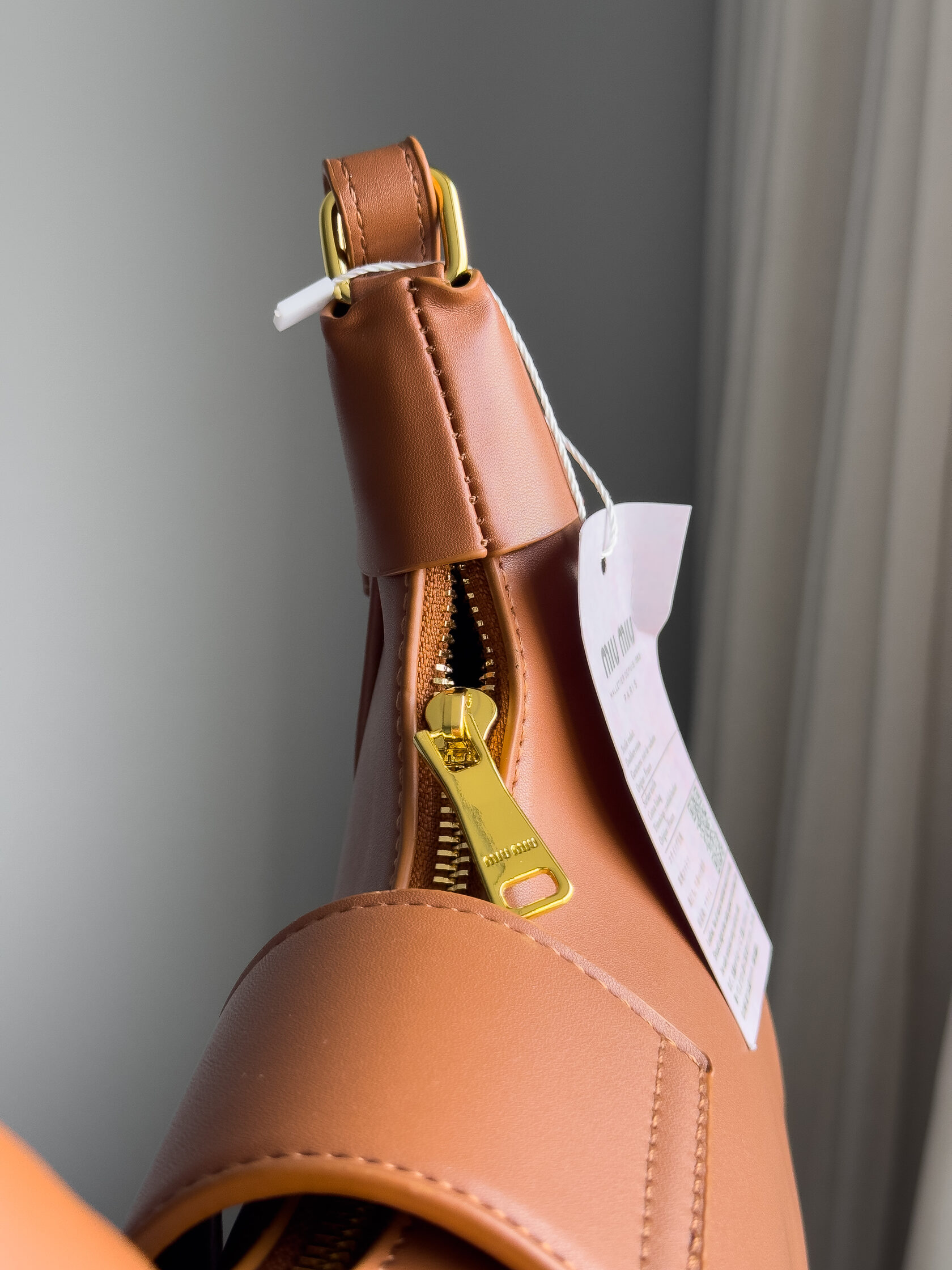 Miu Miu Wander Matelassé Nappa Leather Hobo Bag - 12