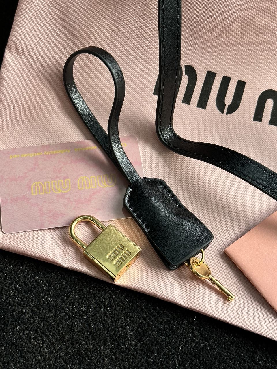 MiuMiu Arcadie Matelass? Nappa Leather Bag Black - 29