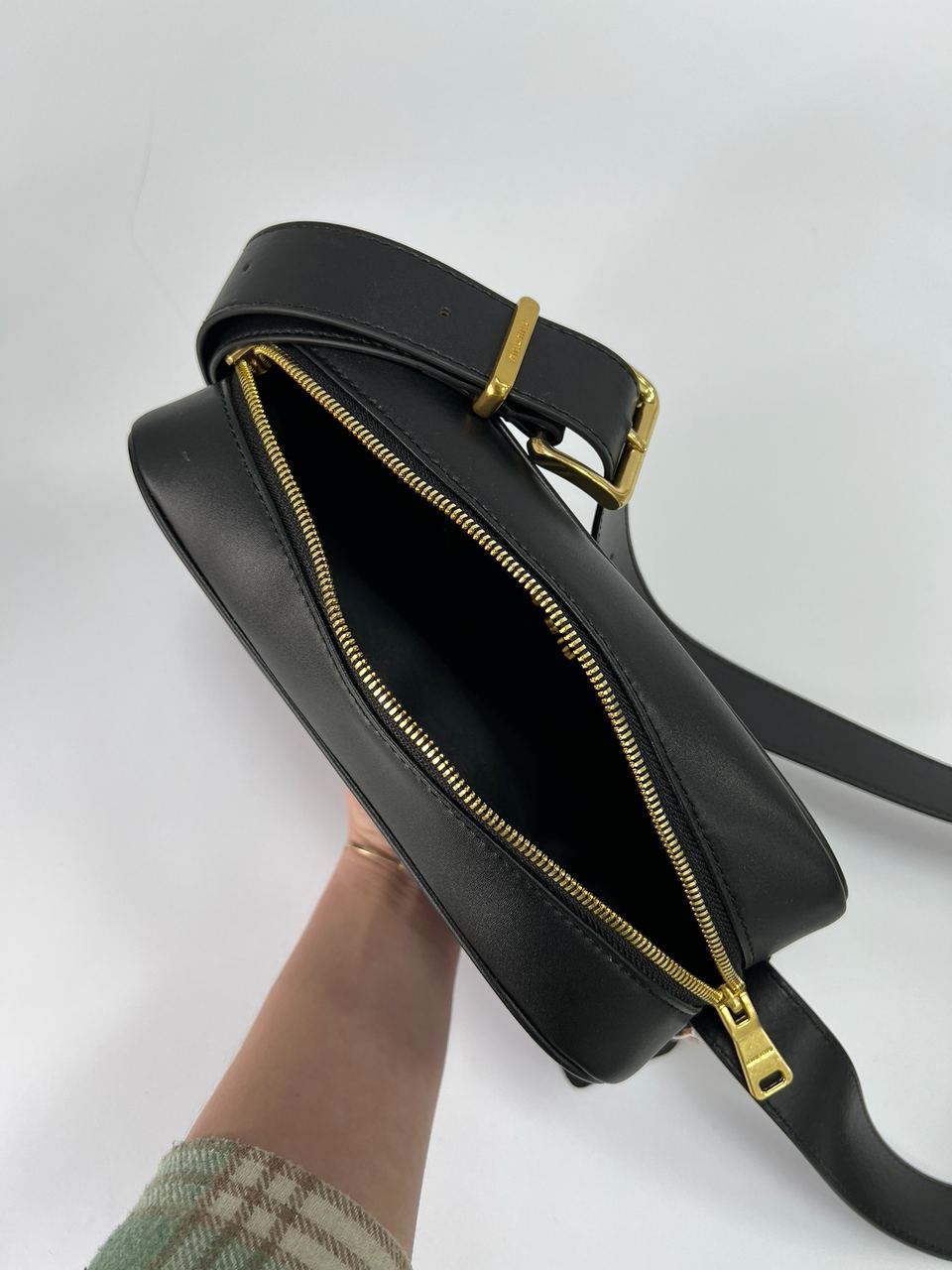 MiuMiu Nappa Leather Shoulder Bag Black - 22