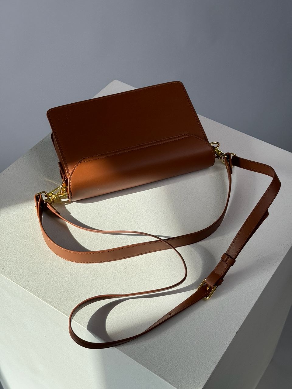 MiuMiu Shoulder Leather Bag Brown - 13