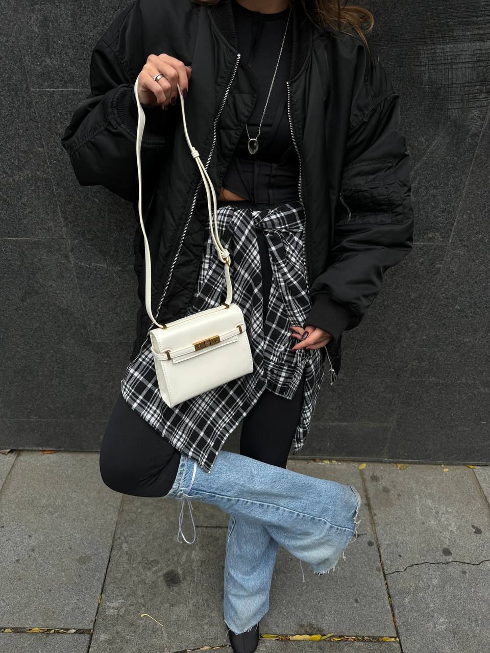 My Saint Laurent Manhattan Bag White - 4