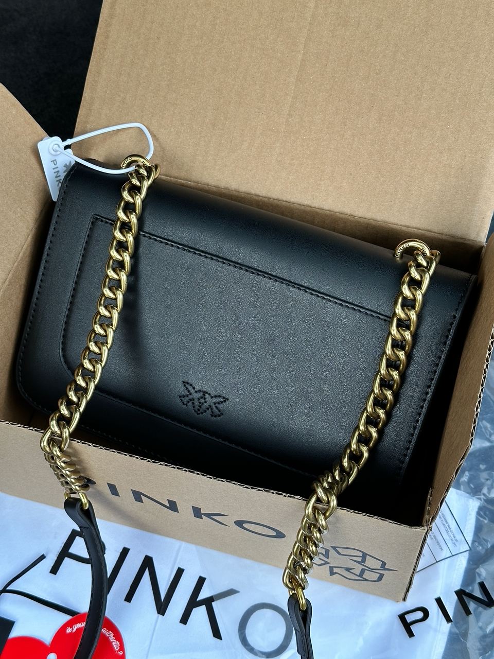 Pinko Classic Love Bag Bell Simply Black - 13