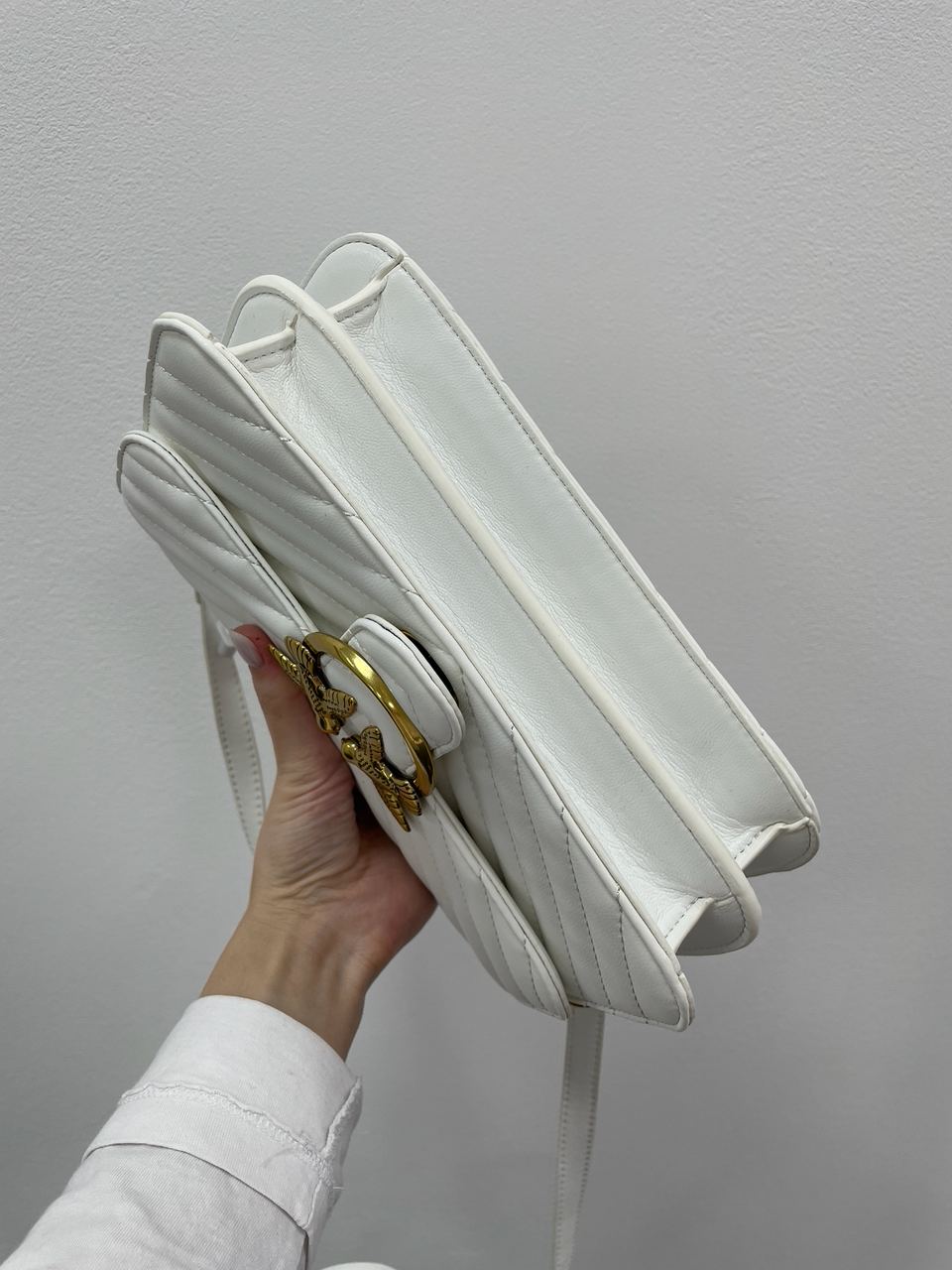 Pinko Classic Love Bag Bell Simply White - 12