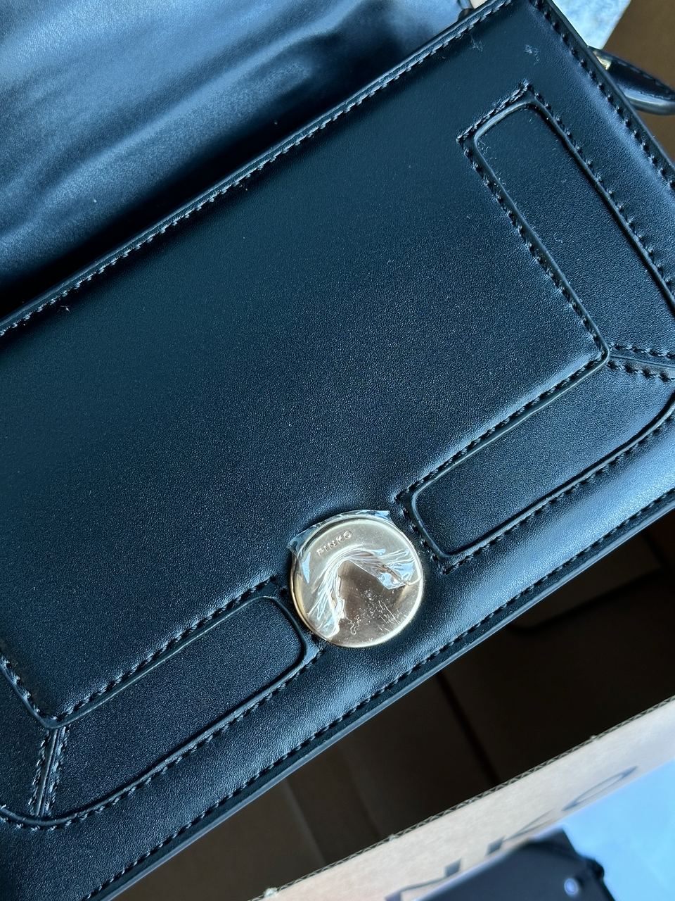 Pinko Double P Mini Evolution Simply Black - 7