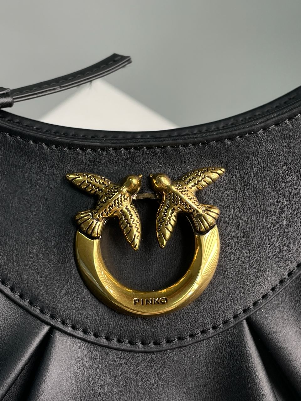 Pinko Leather Love Bag Bon Bon Crossbody - 10