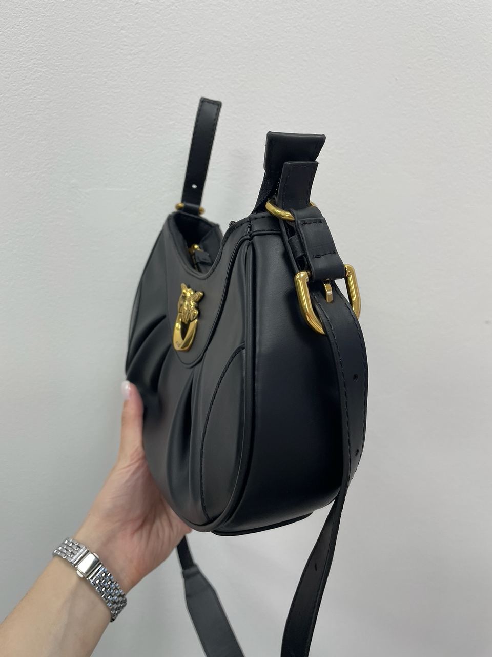 Pinko Leather Love Bag Bon Bon Crossbody - 14