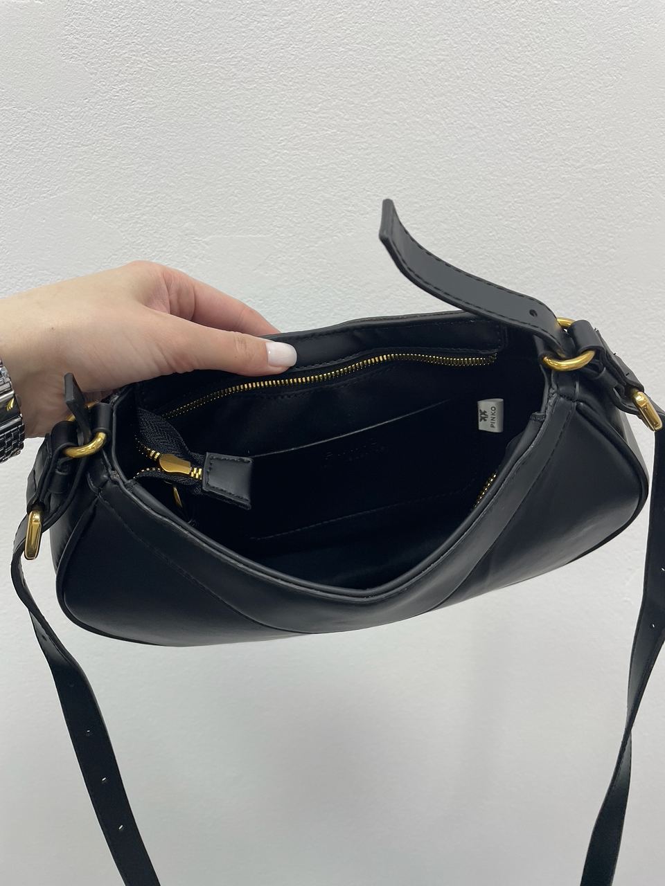 Pinko Leather Love Bag Bon Bon Crossbody - 19