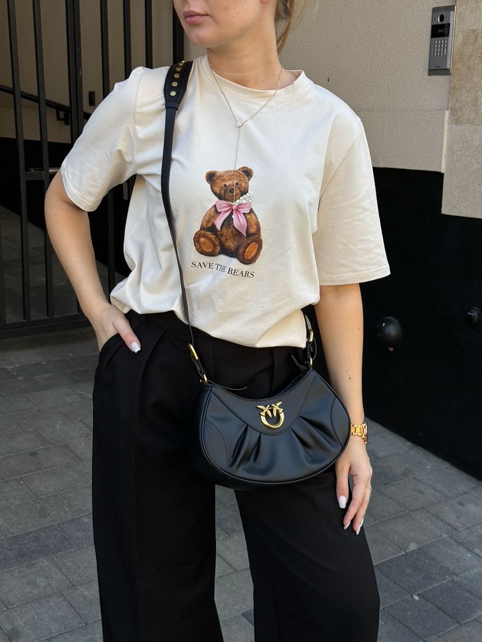 Pinko Leather Love Bag Bon Bon Crossbody - 4