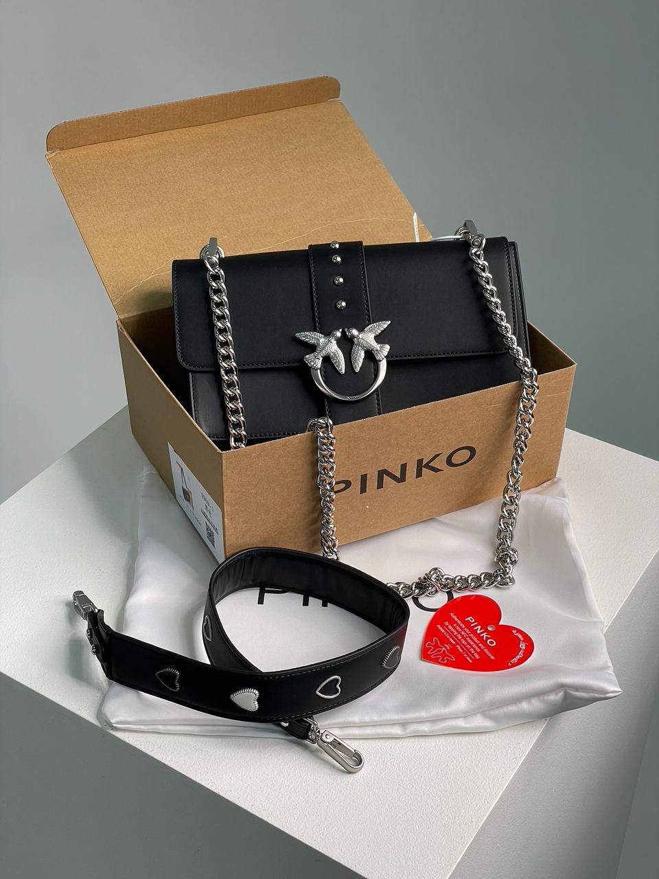 Pinko Love Classic Icon Simply Black/Black - 2