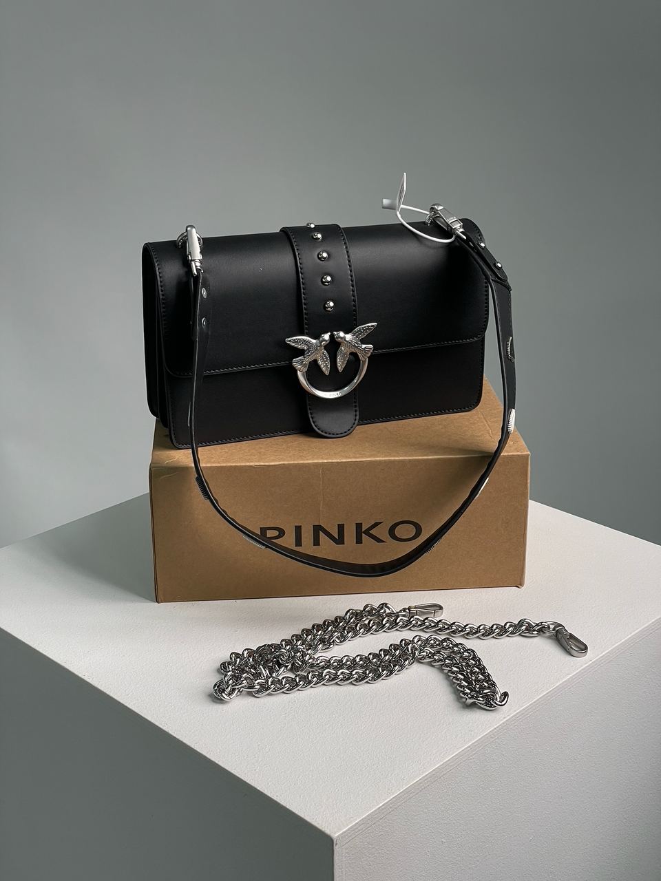 Pinko Love Classic Icon Simply Black/Black - 4