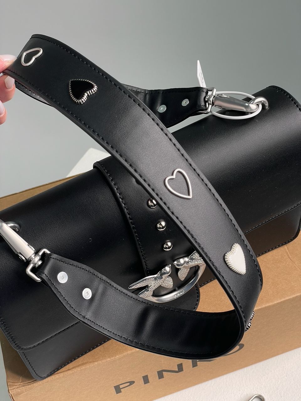 Pinko Love Classic Icon Simply Black/Black - 9