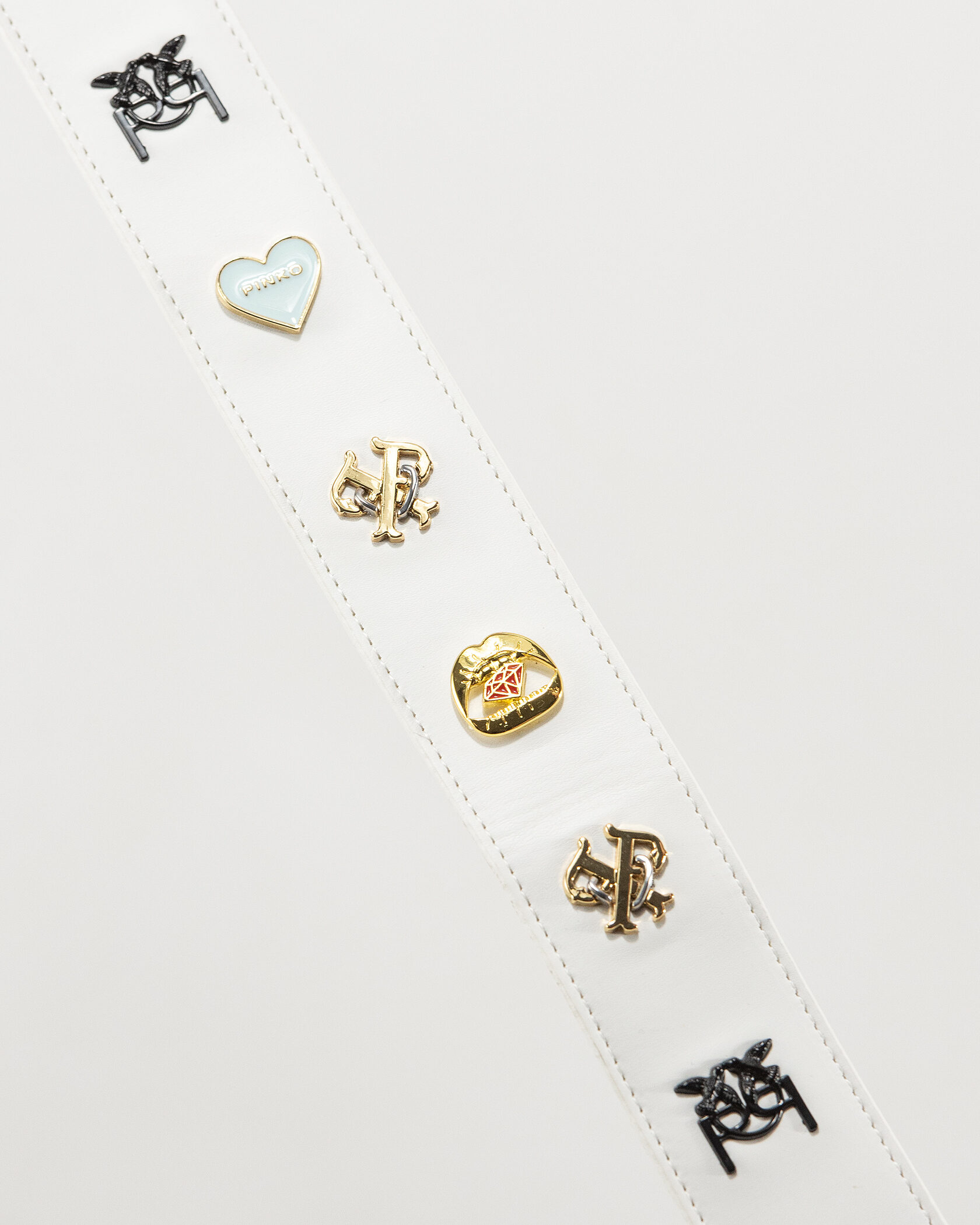 Pinko Love Classic Icon Simply White/Gold - 12