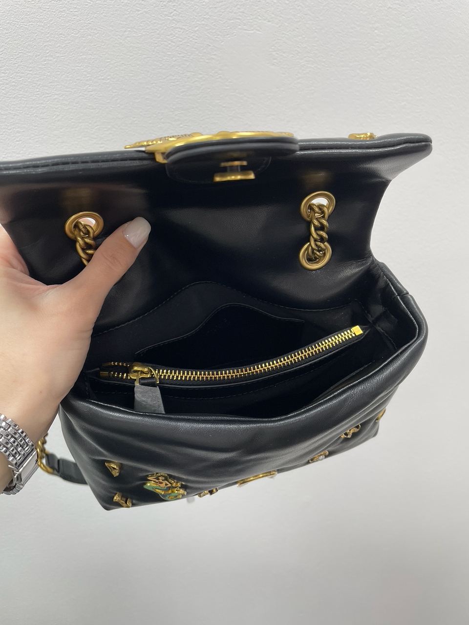 Pinko Love Mini Puff Black Summer Pins - 25