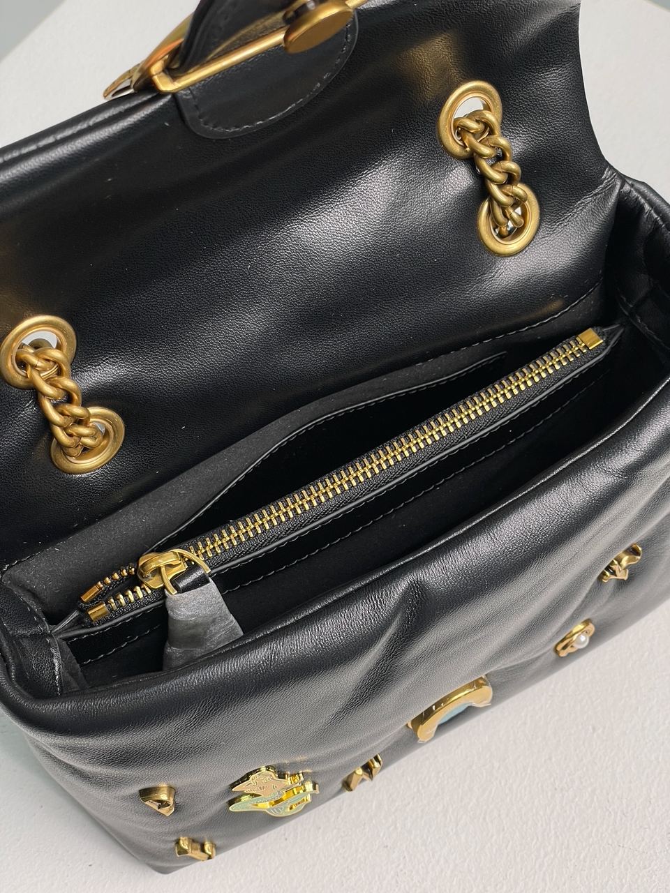 Pinko Love Mini Puff Black Summer Pins - 26