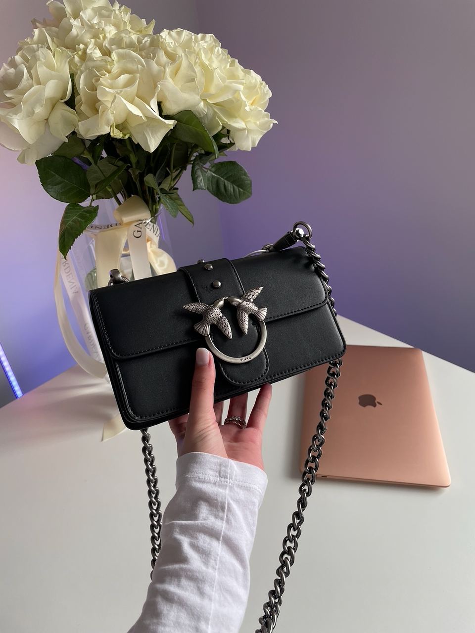 Pinko Mini Love Bag One Simply Black/Black - 7