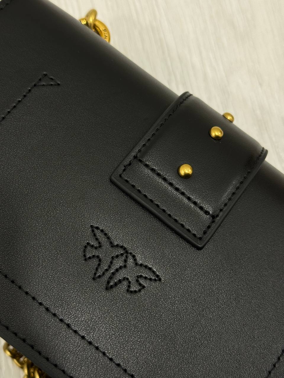 Pinko Mini Love Bag One Simply Black/Gold - 6