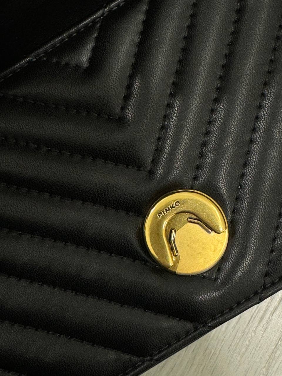 Pinko Mini Love Bag One Simply Black/Gold - 8