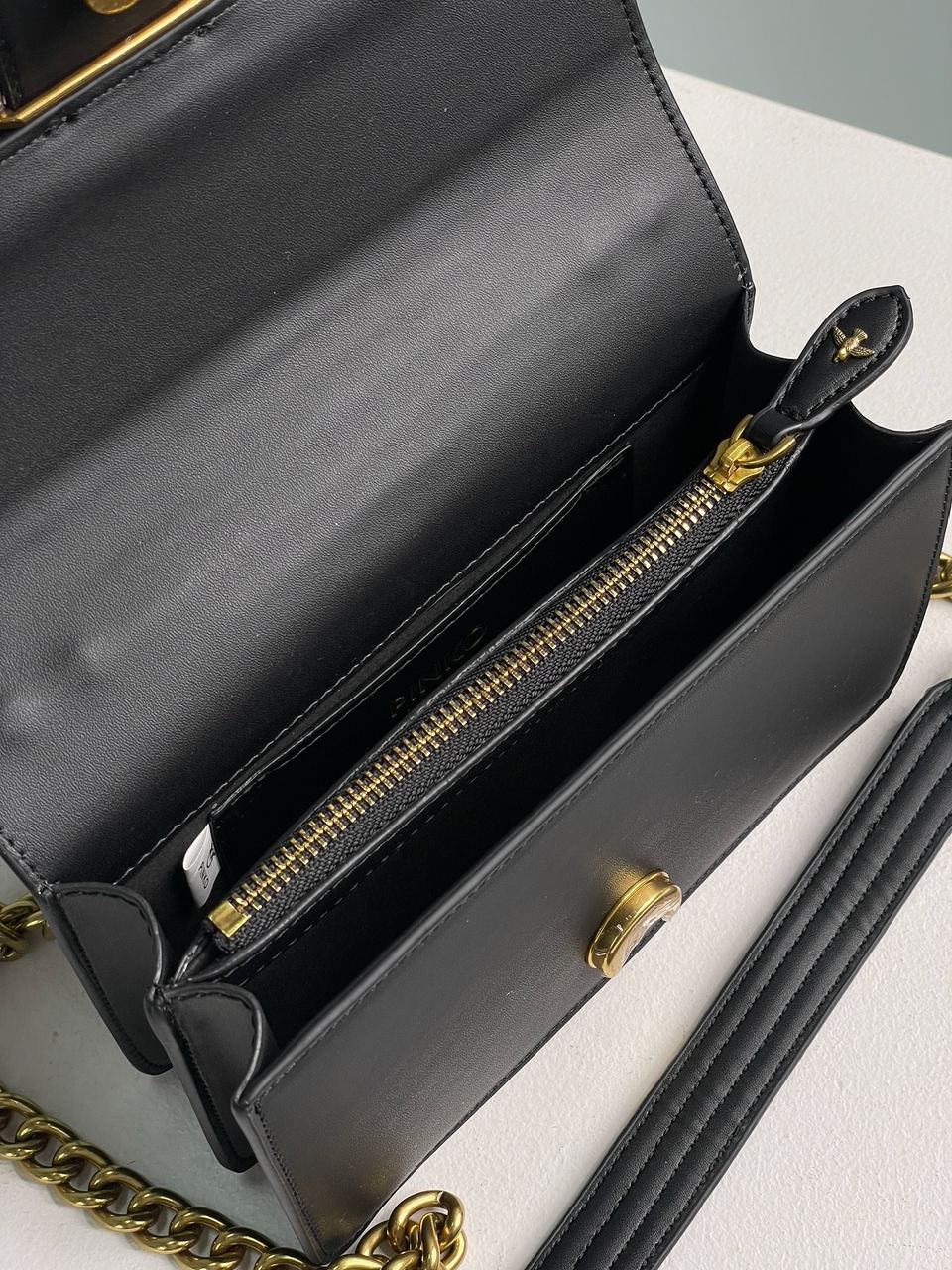 Pinko Mini Love Bag One Simply Black/Gold - 16