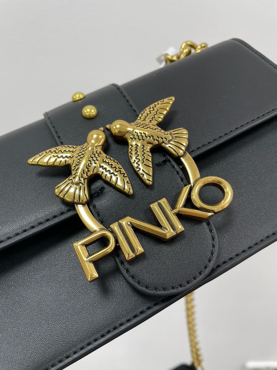 Pinko Mini Love Bag One Simply Black/Gold - 9