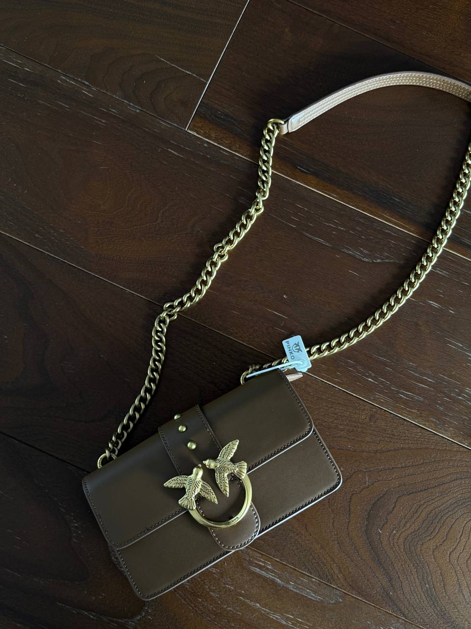 Pinko Mini Love Bag One Simply Brown/Gold - 2