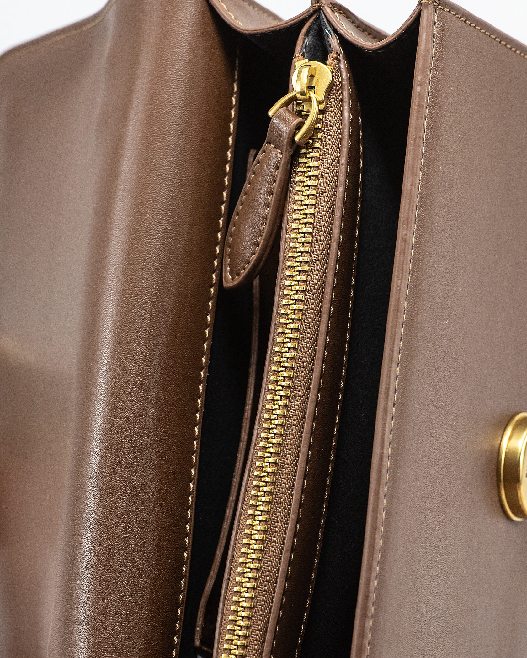 Pinko Mini Love Bag One Simply Brown/Gold - 15