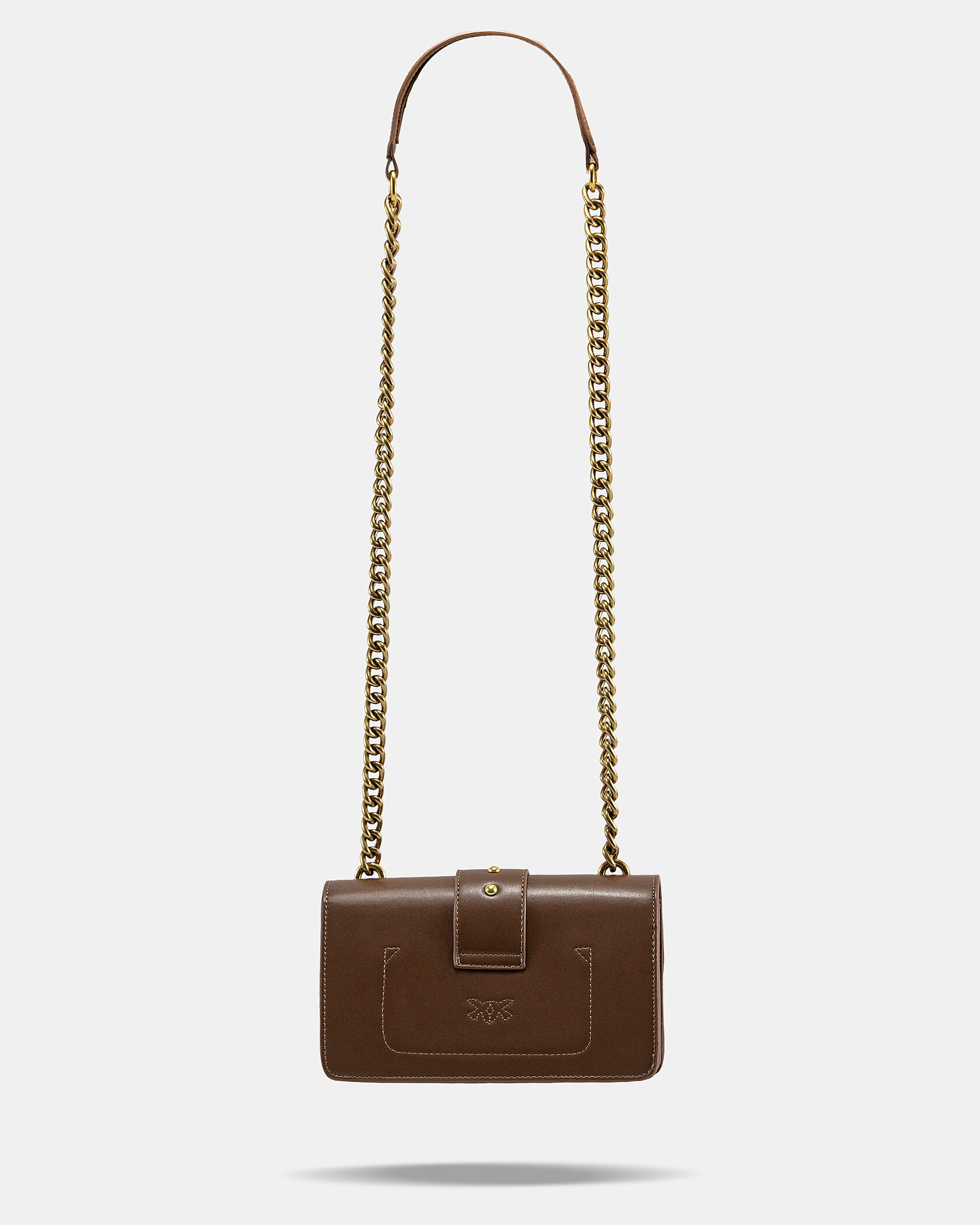 Pinko Mini Love Bag One Simply Brown/Gold - 8