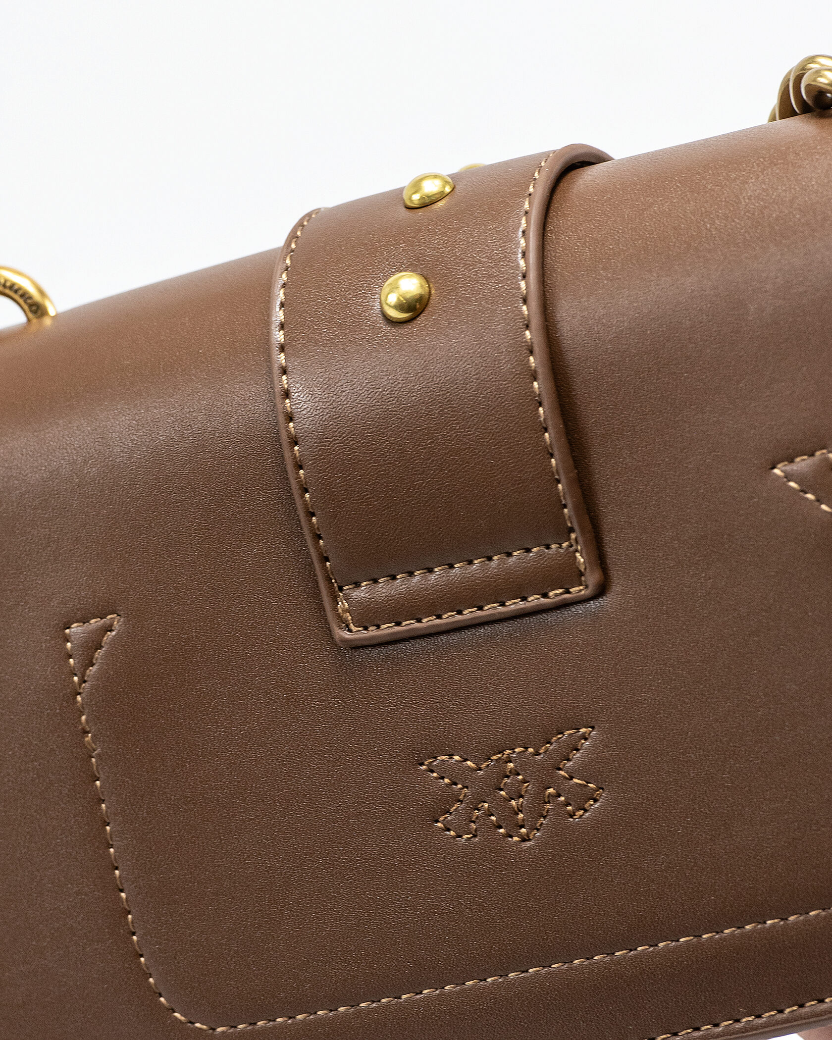 Pinko Mini Love Bag One Simply Brown/Gold - 9