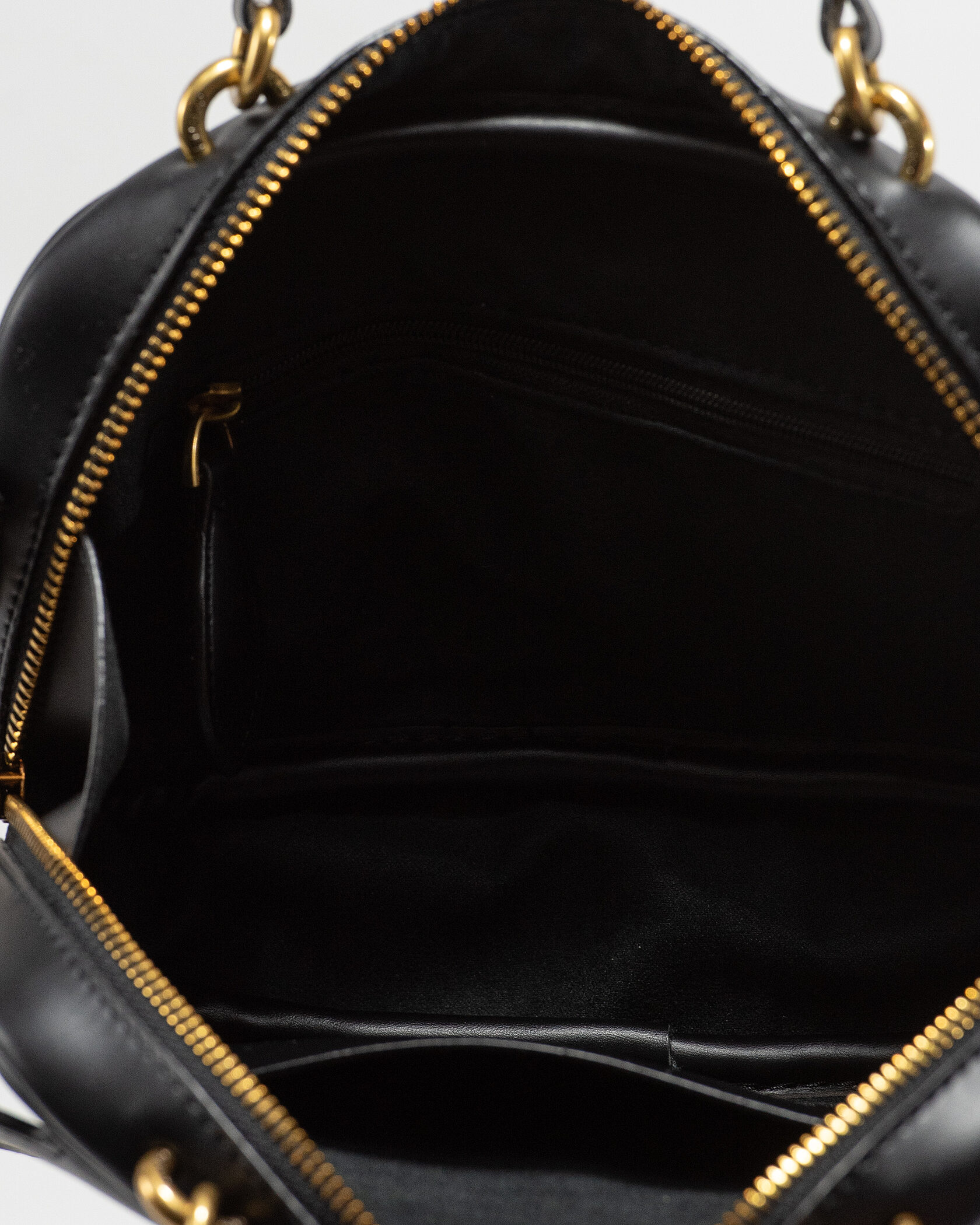 Pinko Square Simply Mini Calfskin Bag Black - 16