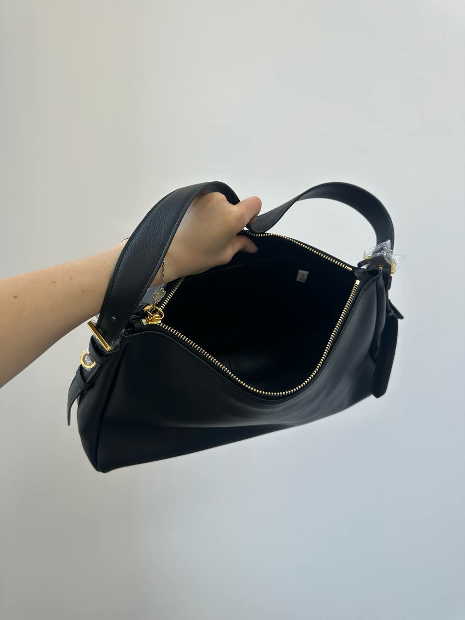 Prada Aimée Large Leather Shoulder Bag - 10