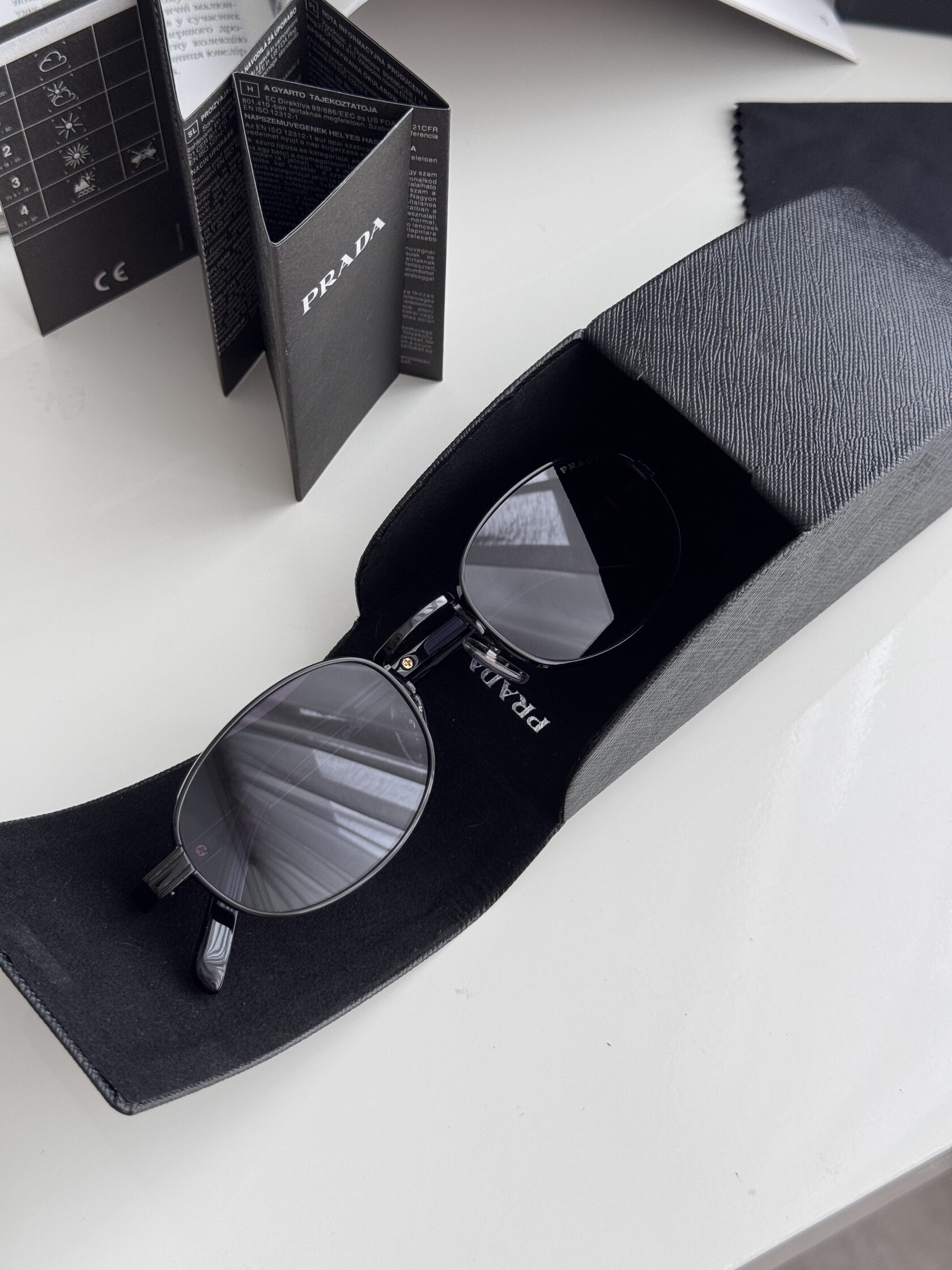 Prada Black/Black PR B53S ZVN-02C - 3