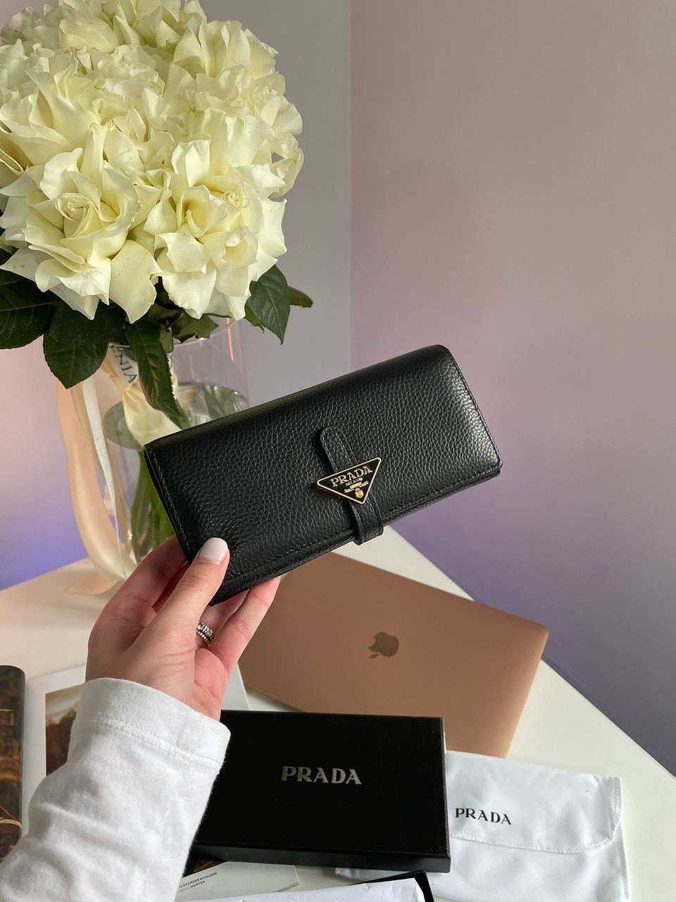 Prada Large Leather Wallet - 4