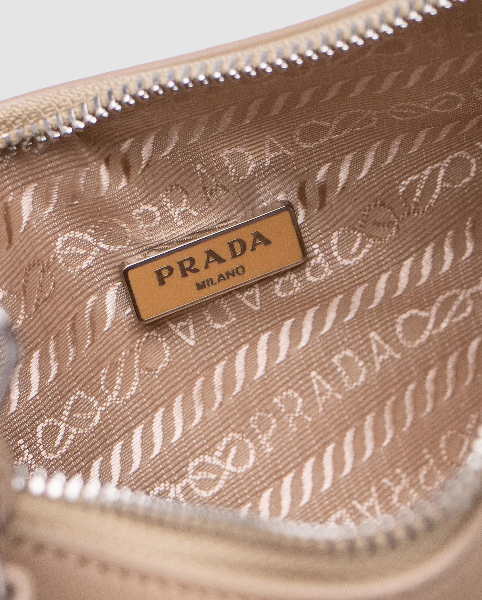 Prada Re-Edition 2005 Saffiano Leather Bag Beige - 16