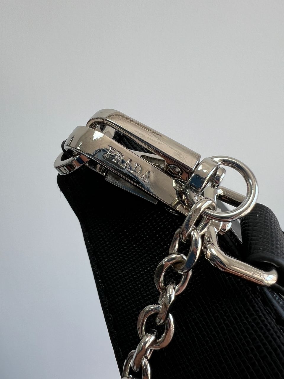 Prada Re-Edition 2005 Saffiano Leather Bag Black - 10