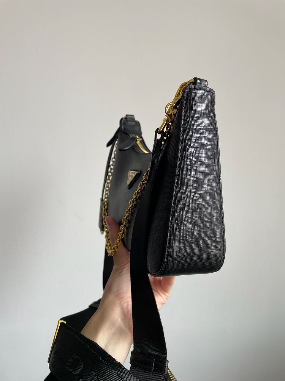 Prada Re-Edition 2005 Saffiano Leather Bag - 13