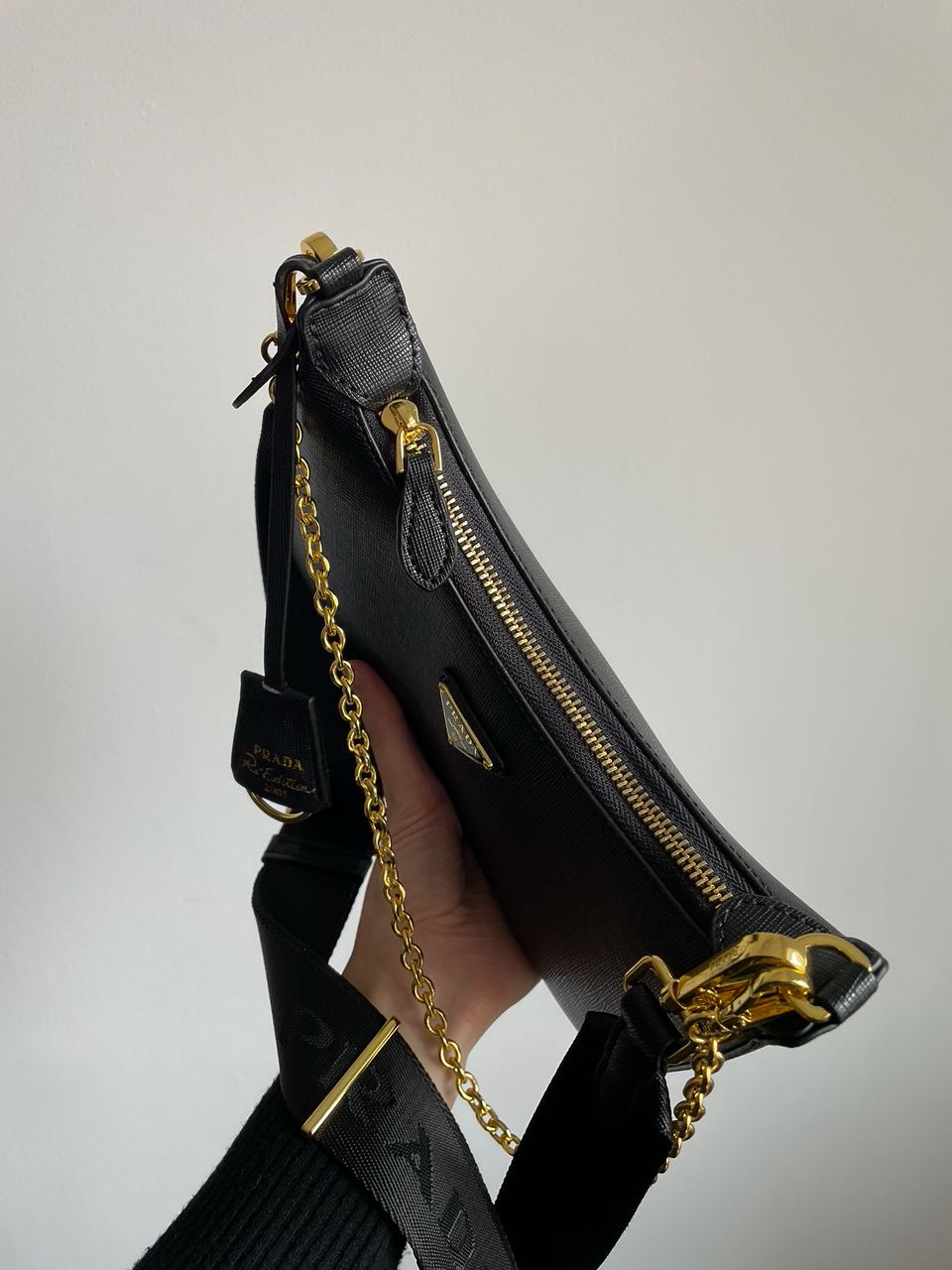 Prada Re-Edition 2005 Saffiano Leather Bag - 16